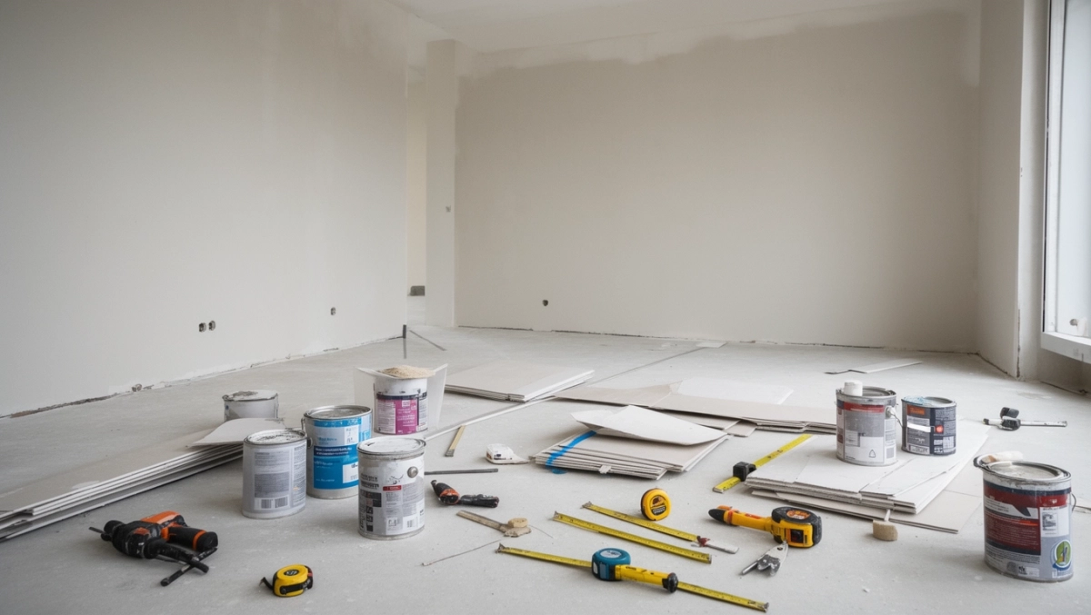 cena wykończenia mieszkania za m2 2025 robocizna