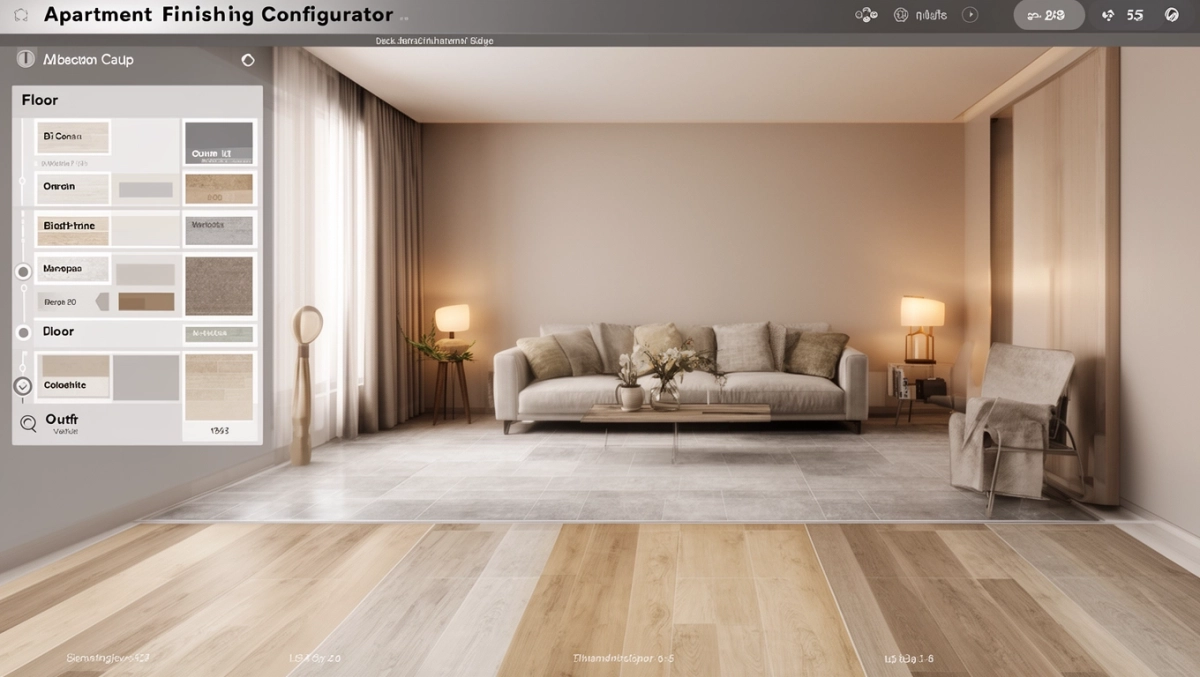 konfigurator wykończenia mieszkania